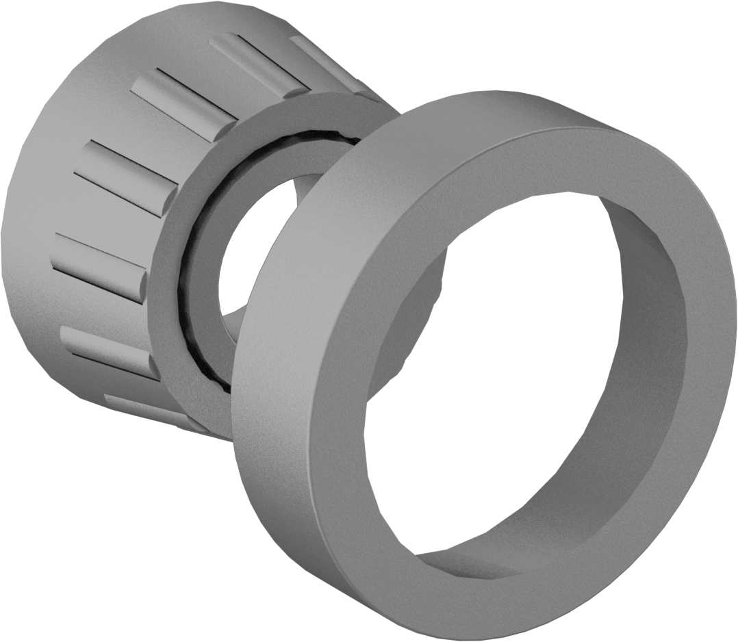 Çelik Halkalı Konik Makaralı Rulman, Anma Numarası 30304, 20 mm Mil Çapı için
