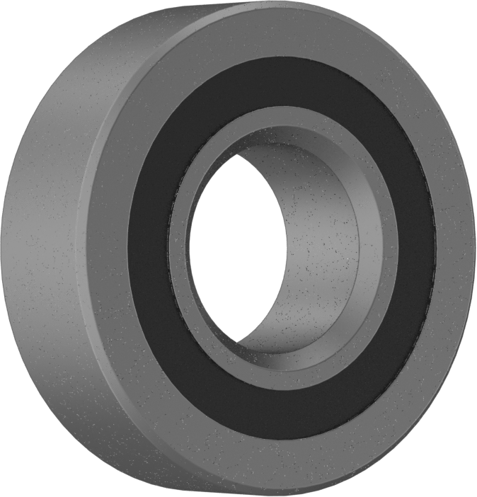 Açısal Temaslı Bilyalı Rulman, Sızdırmaz, Ticaret No. 7203-2RS, 17 mm Mil Çapı için
