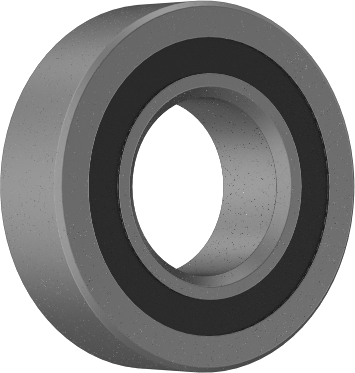 Açısal Temaslı Bilyalı Rulman, Sızdırmaz, Ticaret No. 7205-2RS, 25 mm Mil Çapı için