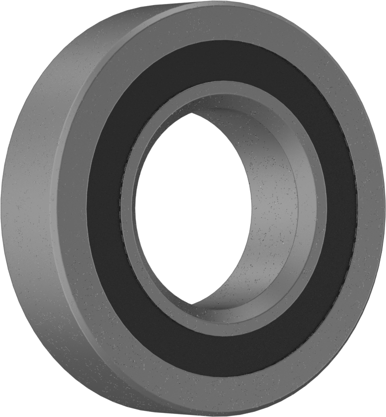 Açısal Temaslı Bilyalı Rulman, Sızdırmaz, Ticaret No. 7207-2RS, 35 mm Mil Çapı için