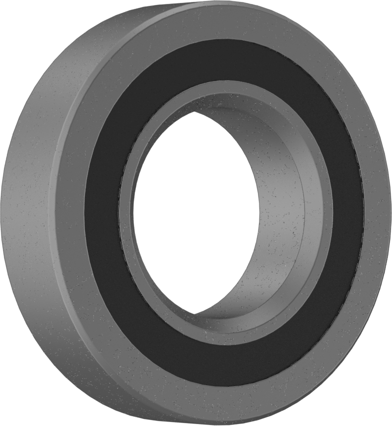 Açısal Temaslı Bilyalı Rulman, Sızdırmaz, Ticaret No. 7208-2RS, 40 mm Mil Çapı için