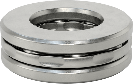 Çelik Baskı Bilyalı Rulman, 20 mm Mil Çapı için, 37 mm OD, 12 mm Kalınlık