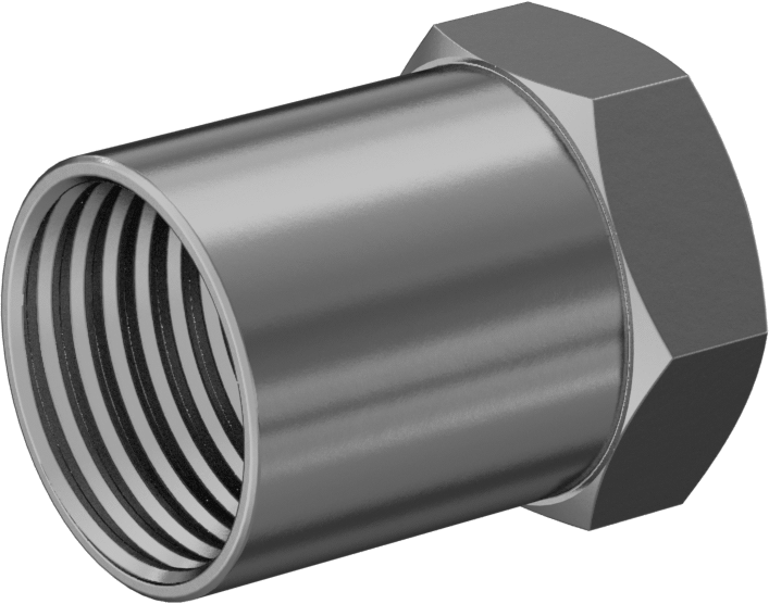 Hava ve Su için Vidalı Pirinç Hortum Bağlantı Elemanları, 1/2“ İç Çap x 1” Dış Çap için Dişli Dişi Hortum Bağlantısı