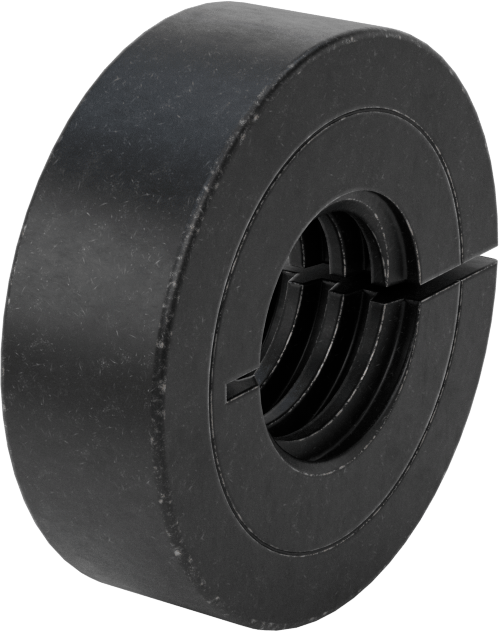 Sıkıştırmalı Acme Kılavuz Vida Yaka, Sağ El, 1-1/8"-5 Diş Boyutu, 2-3/8" OD