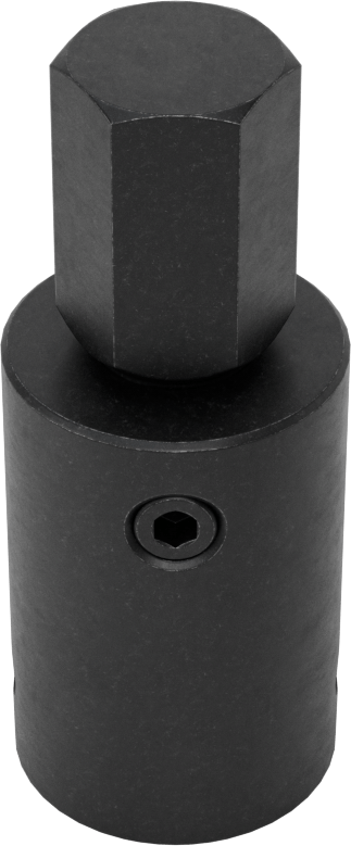 Stubby Darbeli Altıgen Uçlu Soket, 1/2" Kare Tahrik, 5/8" Tahrik Boyutu