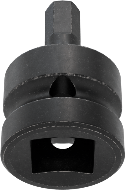 Stubby Darbeli Altıgen Uçlu Soket, 1/2" Kare Tahrik, 7 mm Tahrik Boyutu