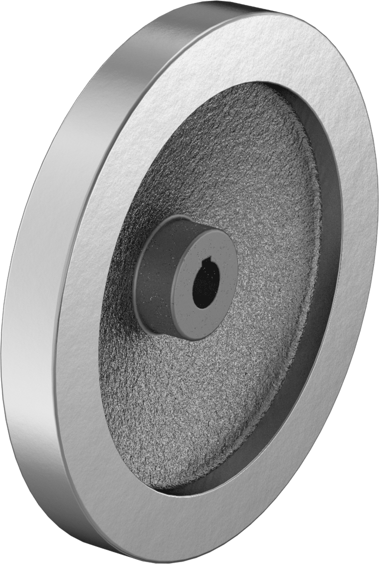 Güvenlik Kavraması El Çarkı, 12 mm Delik Çapı, 140 mm Tekerlek Çapı