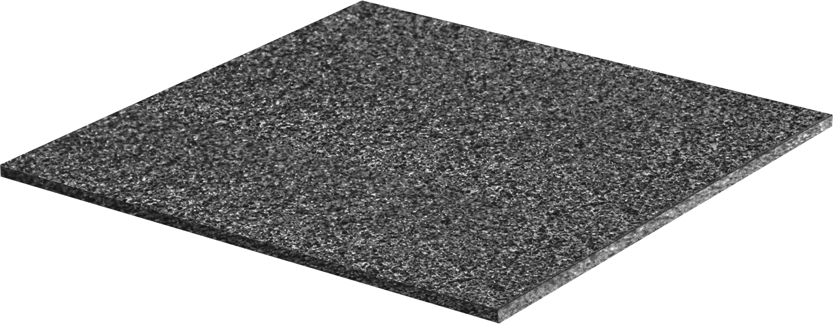 Yüksek Sıcaklık Asit Dirençli Silikon Karbür Seramik Köpük, İnç Başına 100 Gözenek, 6" x 6" x 1/8"