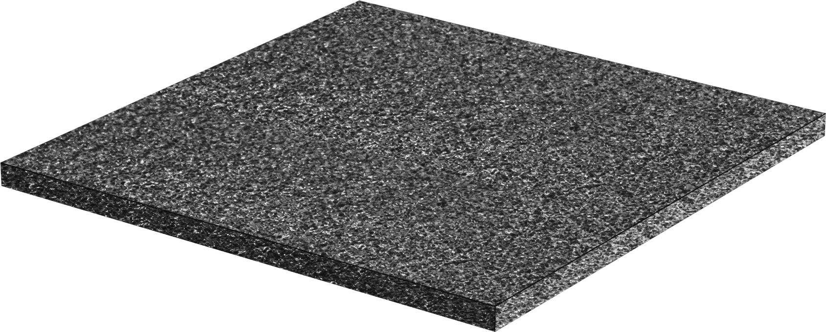 Yüksek Sıcaklık Asit Dirençli Silikon Karbür Seramik Köpük, İnç Başına 100 Gözenek, 6" x 6" x 1/4"
