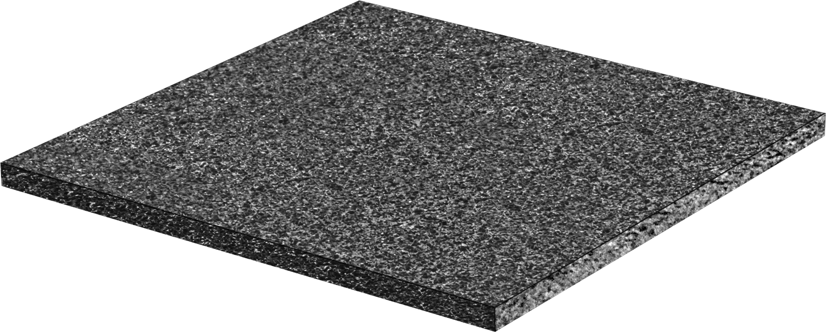 Yüksek Sıcaklık Asit Dirençli Silikon Karbür Seramik Köpük, İnç Başına 60 Gözenek, 6" x 6" x 1/4"