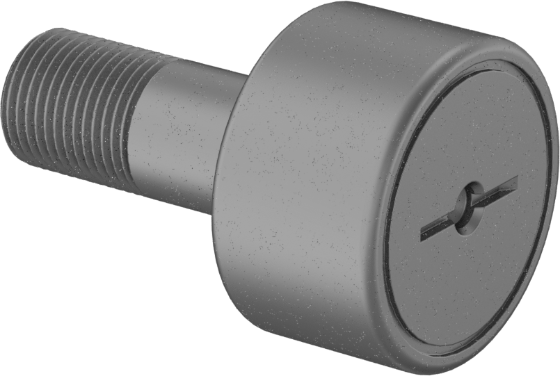 Aşırı Sıcaklığa Dayanıklı Dişli Ray Makarası, 1-3/4" Makara Çapı, 1" Silindir Genişliği