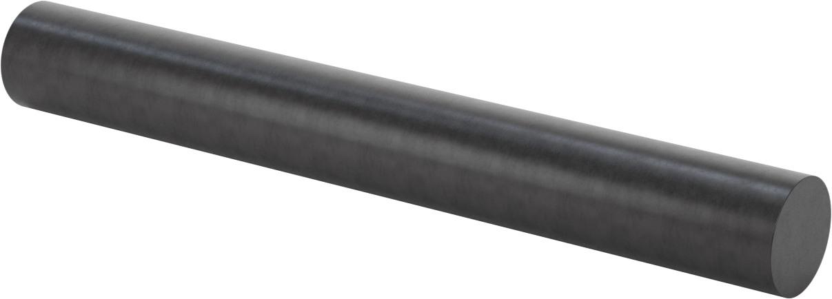 Sinterlenmiş Silikon Karbür Seramik Çubuk, Yüksek Mukavemetli, Aşınmaya ve Aside Dayanıklı, 1-1/2" Çap, 12" Uzunluk