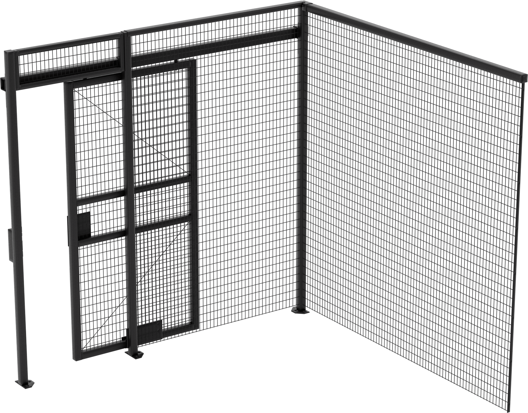 Tel Bölme, 2 Sides, 8 Fit Genişlik x 8 Fit Yükseklik x 8 Fit Derinlik Toplam