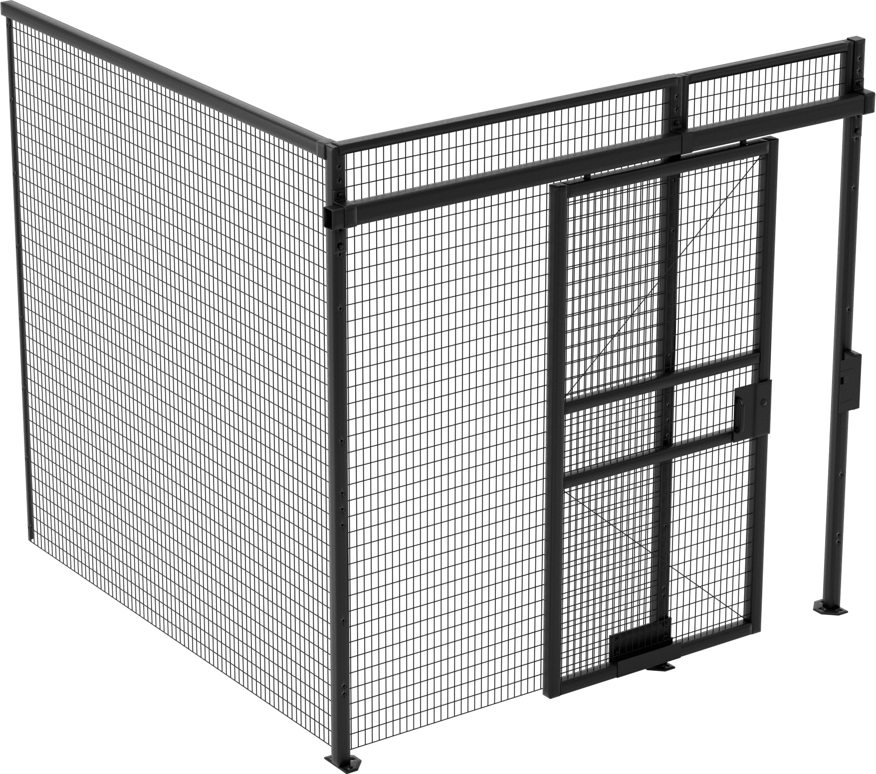 Tel Bölme, 2 Sides, 8 Fit Genişlik x 8 Fit Yükseklik x 8 Fit Derinlik Toplam
