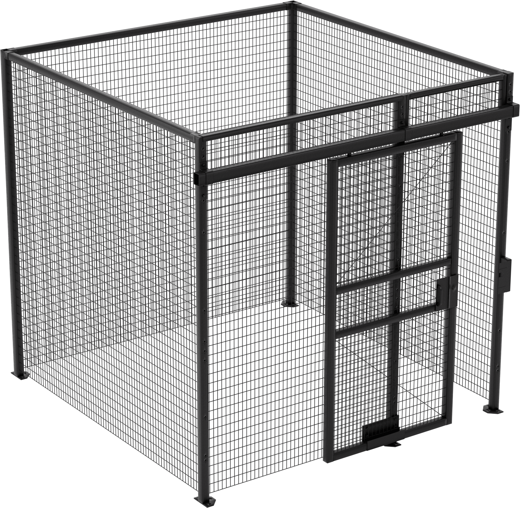 Tel Bölme, 4 Sides, 8 Fit Genişlik x 8 Fit Yükseklik x 8 Fit Derinlik Toplam