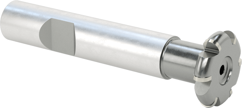 Karbür Uçlu Konveks Yarıçaplı Uçlu Freze, 3/32" Kesme Yarıçapı