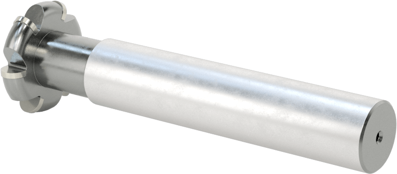 Karbür Uçlu Konveks Yarıçaplı Uçlu Freze, 3/32" Kesme Yarıçapı