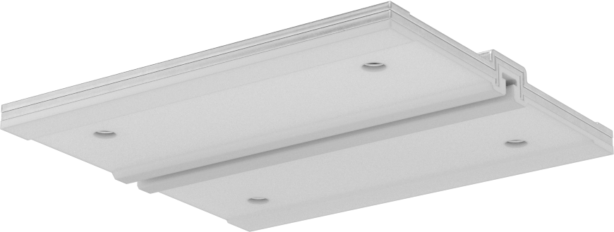 Düşük Profilli Kovanlı Yatak Taşıyıcısı, Sabit Hizalama, Çinko, 80 mm Genişlik Ray için