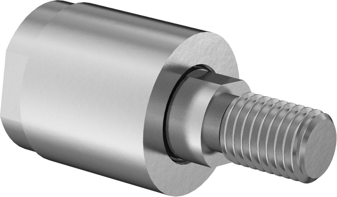 303 Stainless Steel Rod Alignment Coupler, 2 Degrees of Misalignment, 3/4"-10 Thread Size