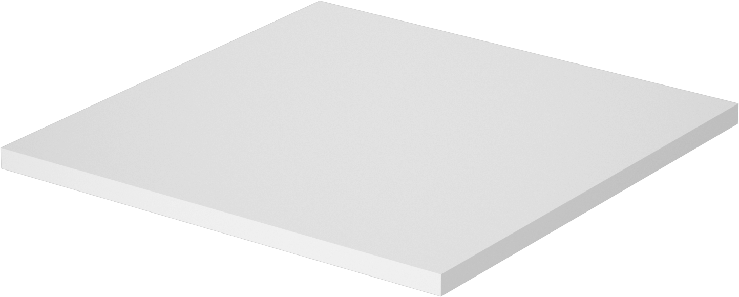 Nitrür Bağlı Silikon Karbür Seramik Levha, Termal Şok ve Asit Dirençli, 3" x 3" x 1/8"