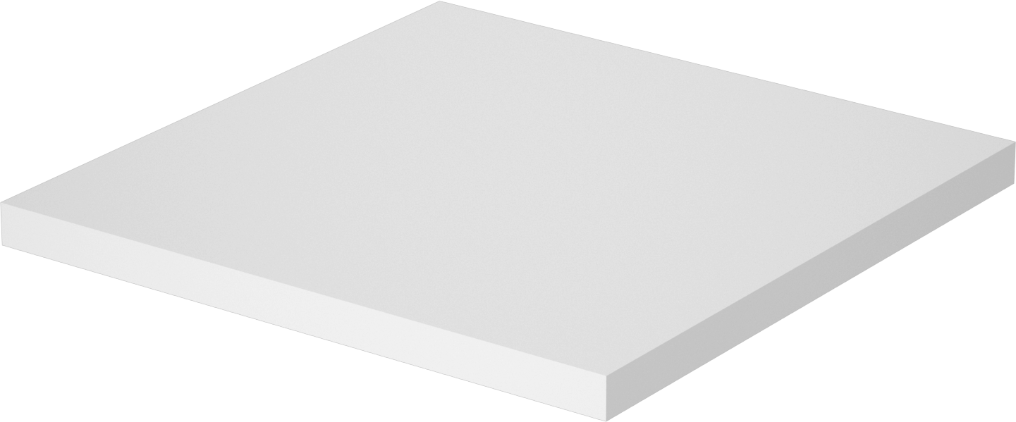 Nitrür Bağlı Silikon Karbür Seramik Levha, Termal Şok ve Asit Dirençli, 3" x 3" x 3/16"