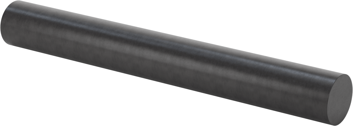 Yeniden Kristalleştirilmiş Silikon Karbür Seramik Çubuk, Sürünme ve Asit Dirençli, 1-1/2" Çap, 12" Uzunluk