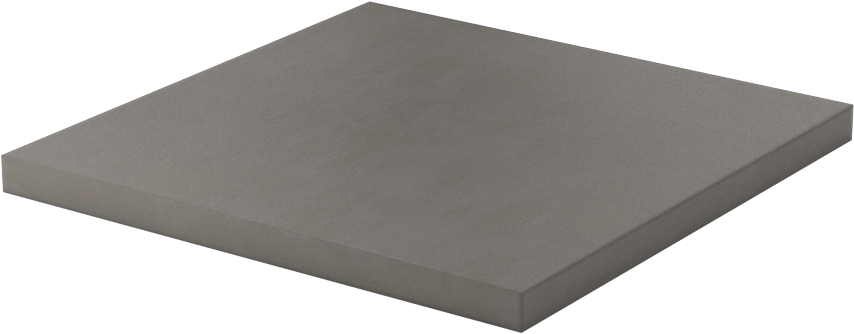 Yeniden Kristalleştirilmiş Silikon Karbür Seramik Levha, Sürünme ve Asit Dirençli, 3" x 3" x 3/16"