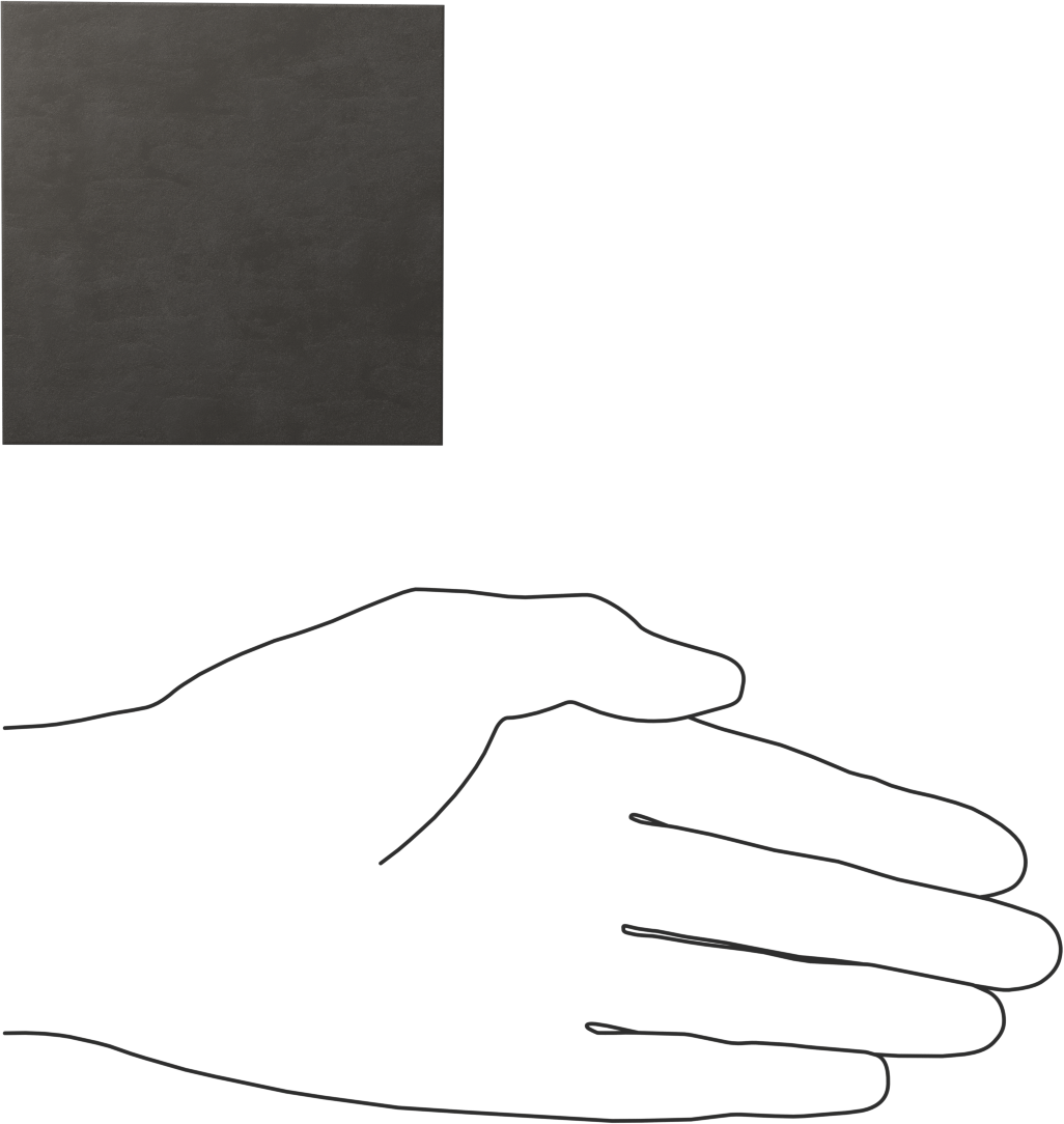 Yeniden Kristalleştirilmiş Silikon Karbür Seramik Levha, Sürünme ve Asit Dirençli, 3" x 3" x 1/2"