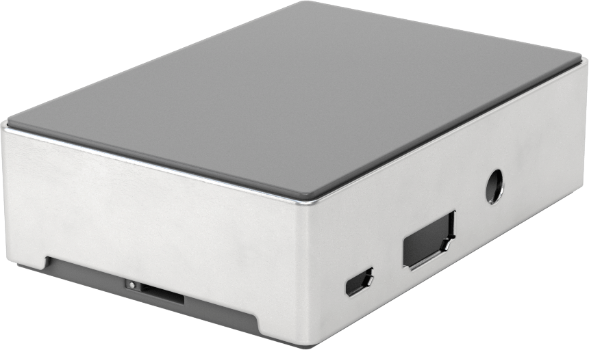 Raspberry Pi Tek Kartlı Bilgisayar Muhafazası, 3 Serisi için, Bağımsız