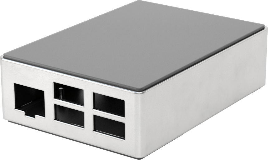 Raspberry Pi Tek Kartlı Bilgisayar Muhafazası, 3 Serisi için, Bağımsız
