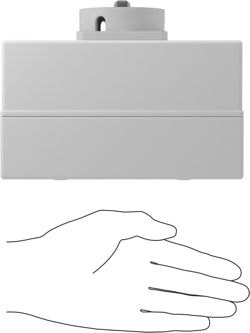 Ayırma Anahtarı, Yıkama, Kapalı, Kırmızı Aktüatörlü ve Kilitli, 20 Amper