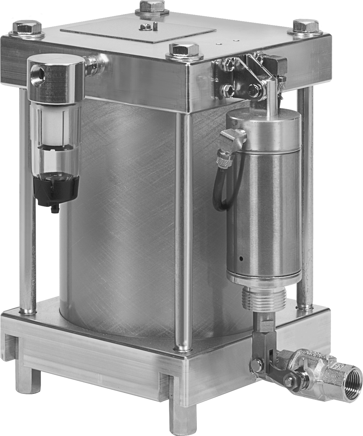 Air Powered—1.5 gpm Discharge Capacity