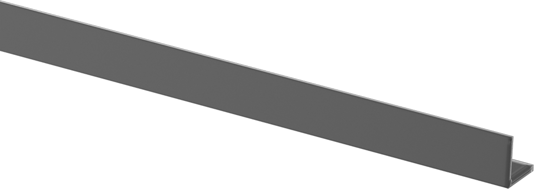 Ark Dirençli Garolite G-9 Köşebent, 1/8" Duvar Kalınlığı, 1" Dış Genişlik, 36" Uzunluk