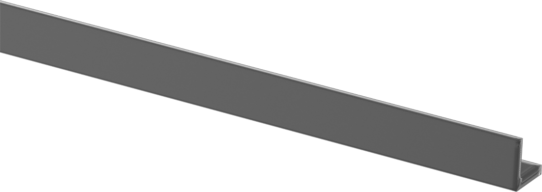 Ark Dirençli Garolite G-9 Köşebent, 3/16" Duvar Kalınlığı, 1" Dış Genişlik, 36" Uzunluk