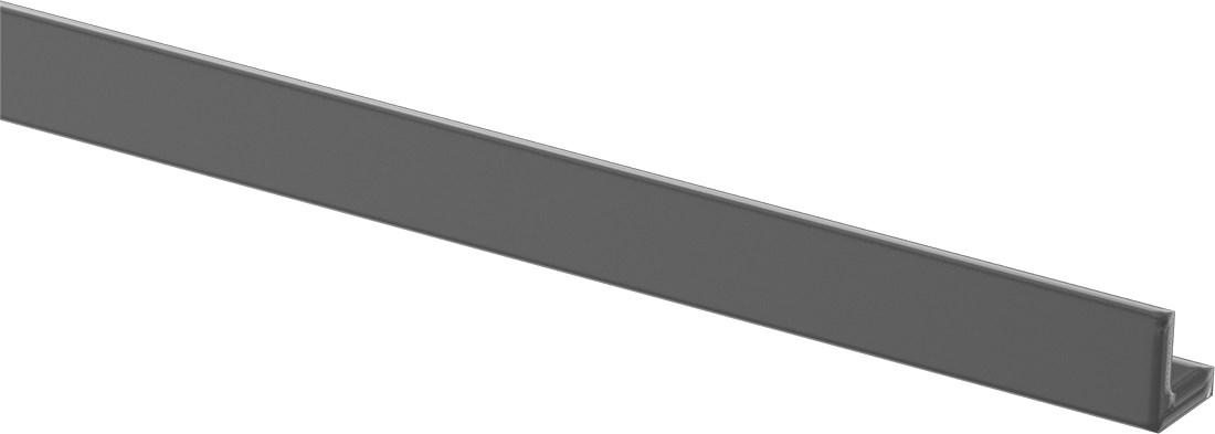 Ark Dirençli Garolite G-9 Köşebent, 1/4" Duvar Kalınlığı, 1" Dış Genişlik, 36" Uzunluk