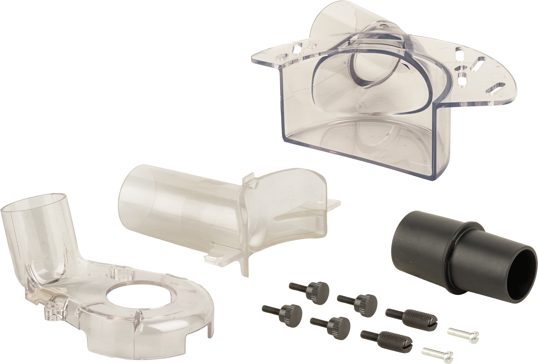 Bosch 1617Evspk Yönlendirici için Toz Başlığı, 4-Parça Set