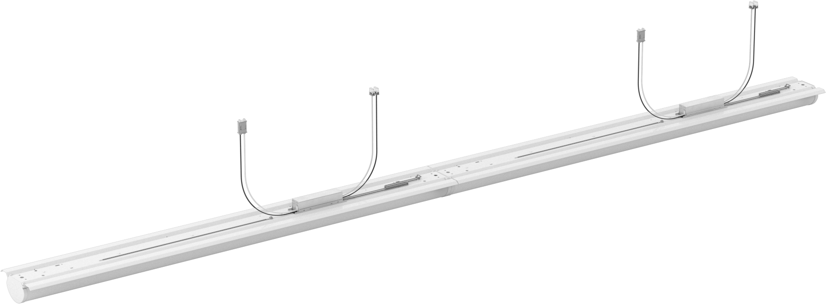 Yenileme Tavan Şerit Işığı, 4000K, 96“ Uzunluk x 5-3/4” Genişlik Toplam, 6070 Lumens