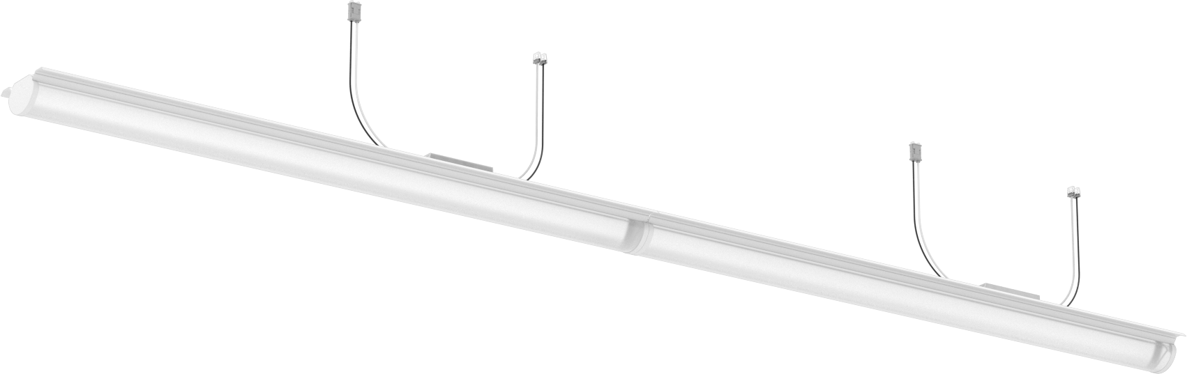 Yenileme Tavan Şerit Işığı, 5000K, 96“ Uzunluk x 5-3/4” Genişlik Toplam, 6110 Lumens