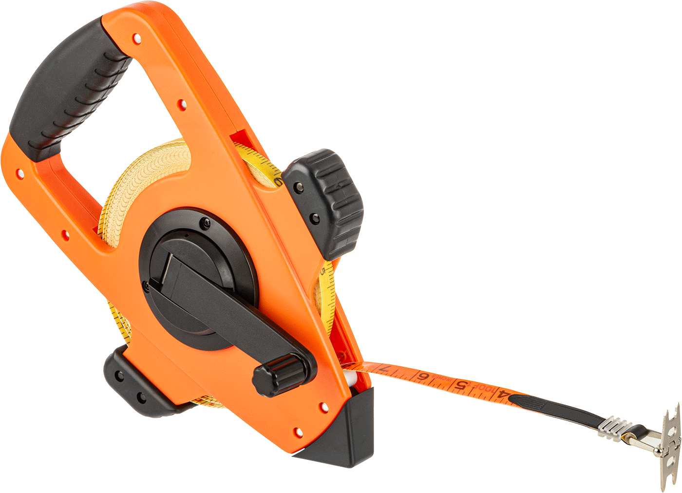 Fiberglas Bıçaklı Uzun Şerit Metre, Kolay Taşınabilir, 100 Fit/30 M Uzunluk