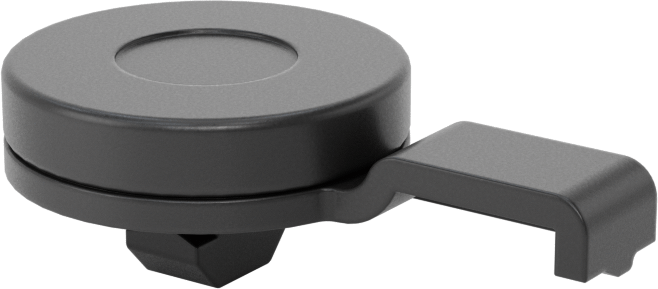 T-Yivli Çerçeve, 1-1/2" ve 40 mm Yüksekliğinde Tek Raylı Twist-on Tampon