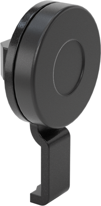 T-Yivli Çerçeve, Bükümlü Tampon, 45 mm Yüksek Ray için, 1-7/16" OD