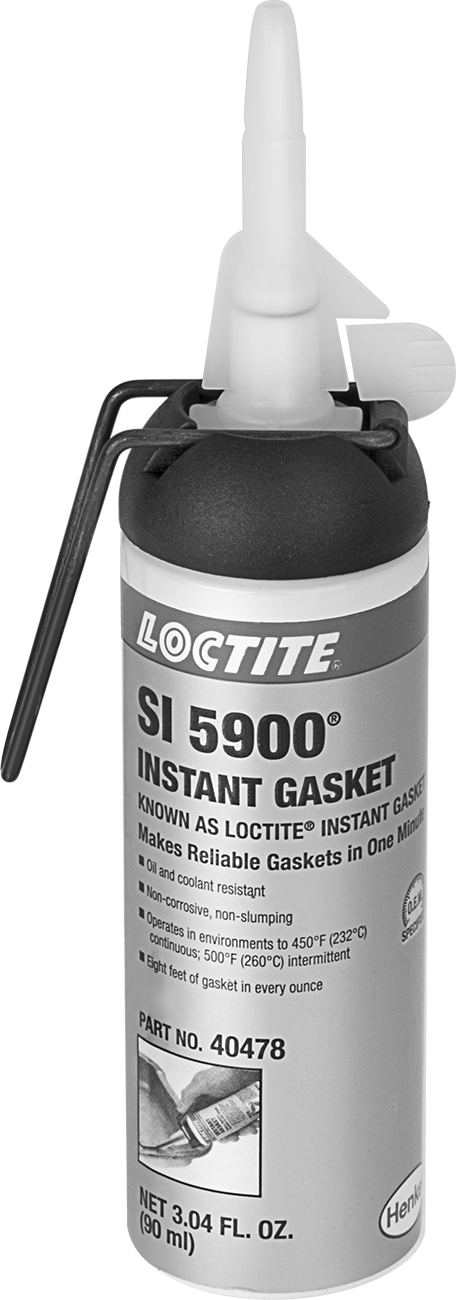 Hızlı Sertleşen Conta Yapıcı, Loctite® 5900, 3 FL. oz. Nozullu Teneke Kutu