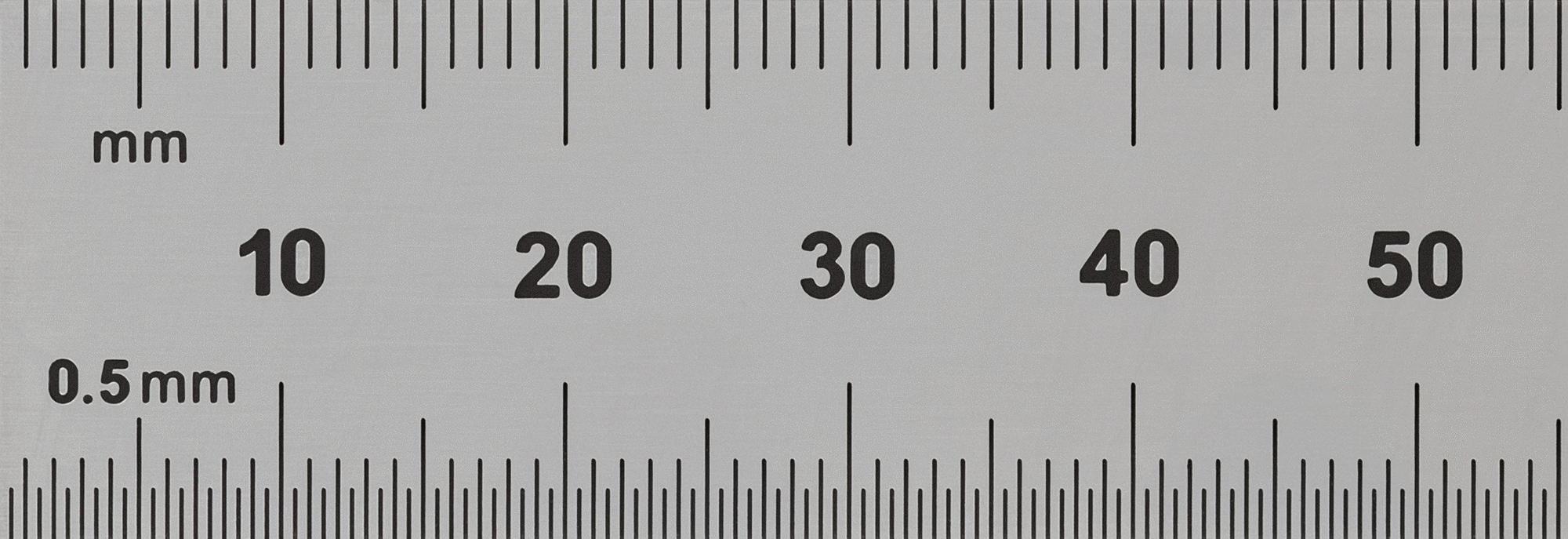Yüksek Hassasiyetli Cetvel, 6"/150 mm Uzunluk, 3/4" Genişlik