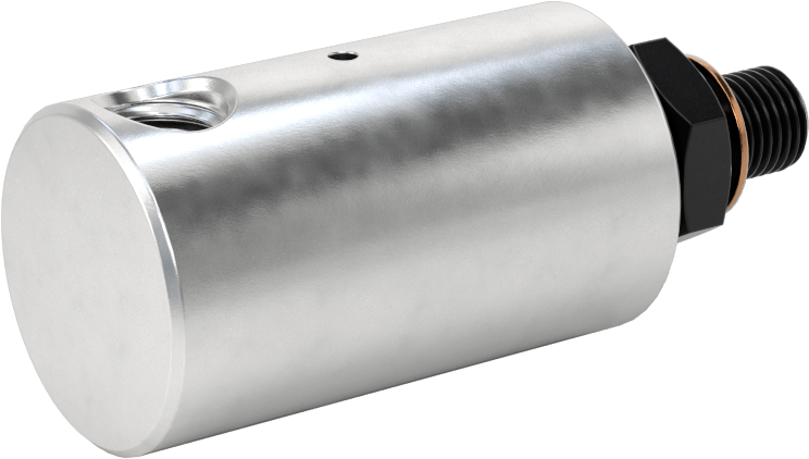 Tek Yönlü Akış Dönen Eklem, Alüminyum, 3/8"-24 UNF Erkek, Dönen x 1/8 NPT Dişi