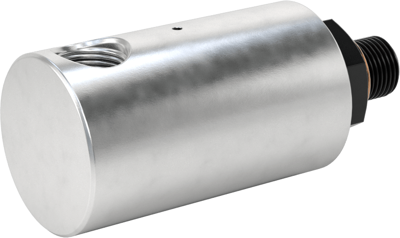 Tek Yönlü Akış Dönen Eklem, Alüminyum, 5/8"-18 UNF Erkek, Dönen x 3/8 NPT Dişi