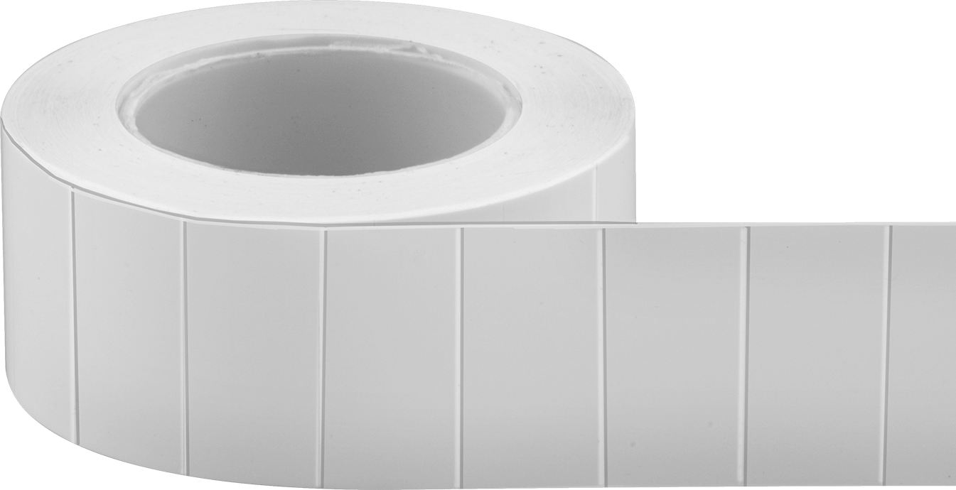 Sıcak ve Soğuk Yüzeyler için Etiketler, Üzerine Yazılabilir, 3/4“ Yüksek x 1-1/2” Geniş