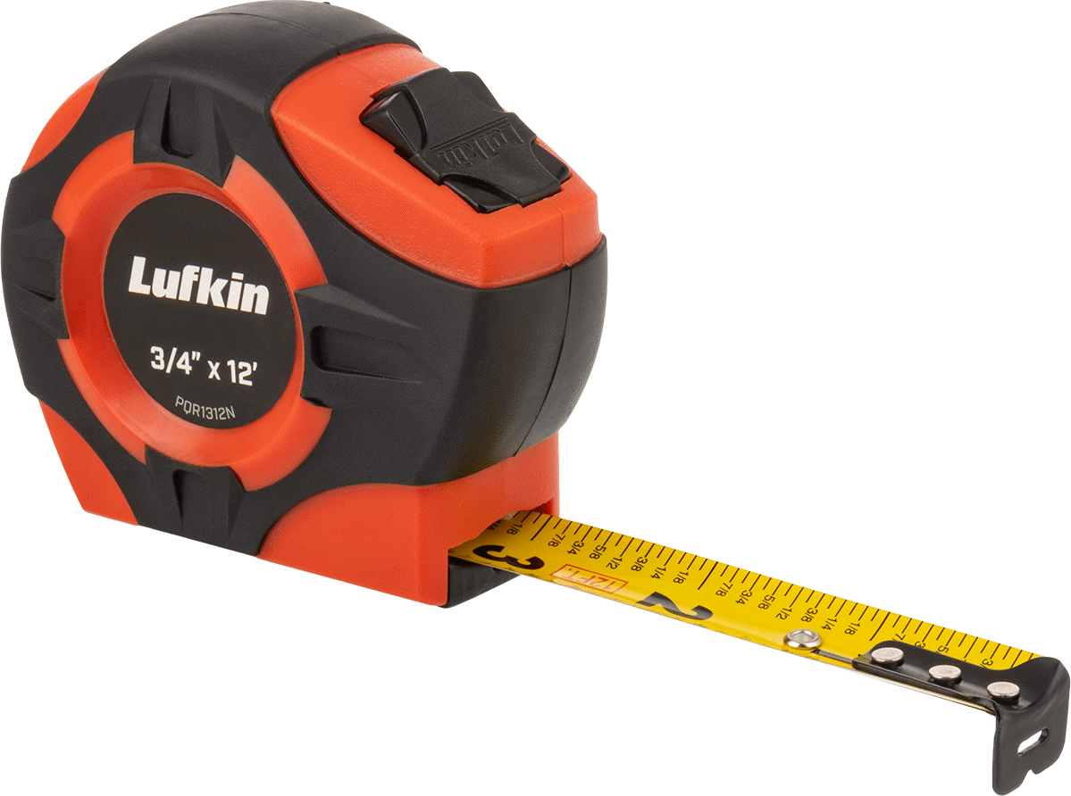 Şerit Metre, Manuel Bıçak Kilitli, Dikey, Lufkin Model Pqr1312N