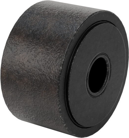 Mile Monte Düz Ray Makarası, Conta ile, 1-3/8" Makara Çapı, 3/4" Makara Genişliği