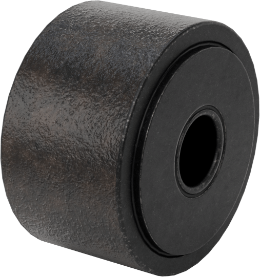 Mile Monte Düz Ray Makarası, Conta ile, 1-1/8" Makara Çapı, 5/8" Makara Genişliği