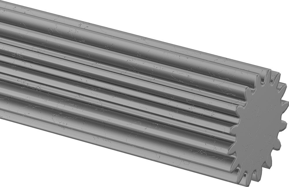 Spur Gear Stock, 12 Pitch, 16 Teeth